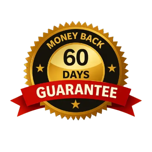 60-day money-back guarantee